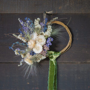 Mini Wreath - Blues & Purples