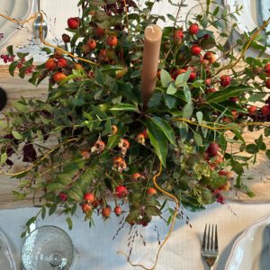 Festive Table Centrepiece Course