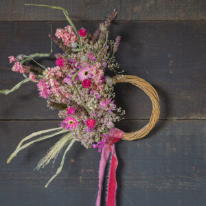 Medium Wreath - Pink