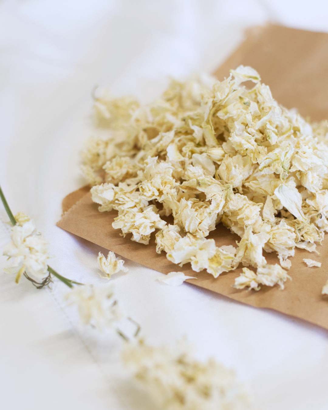 Larkspur Confetti - Natural